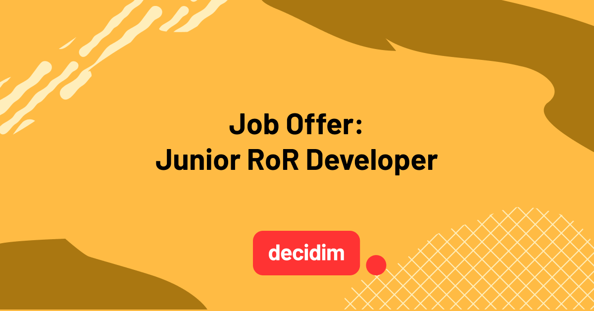 Job offer: Junior RoR developer