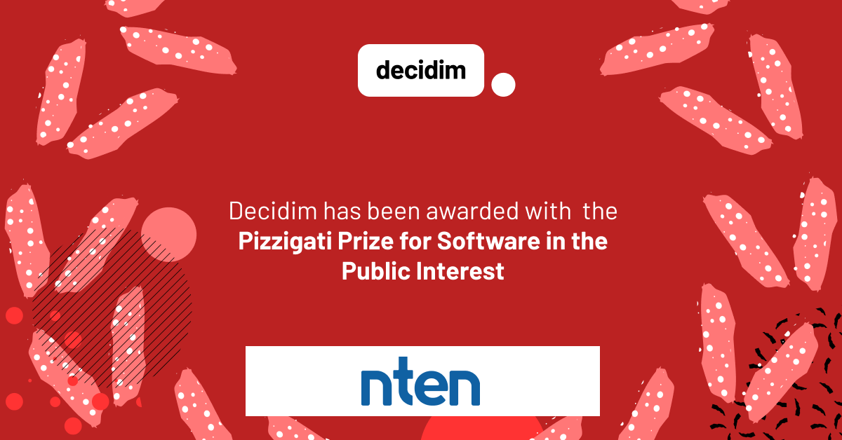 Decidim Wins the Pizzigati Prize for Software in the Public Interest